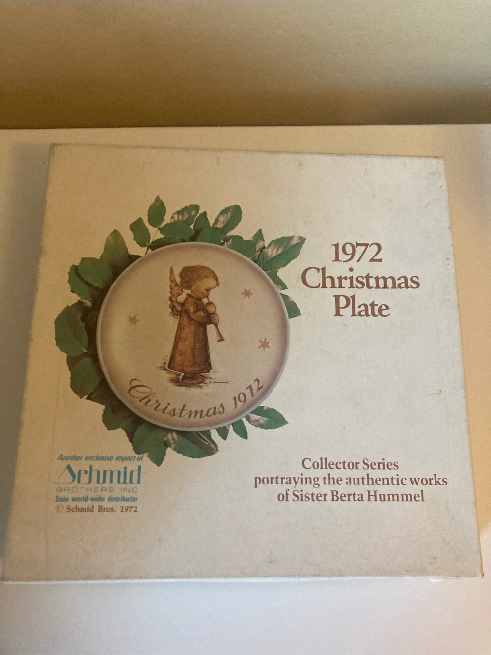 Hummel Angel Plate- Christmas 1972 - Picture 2 of 8